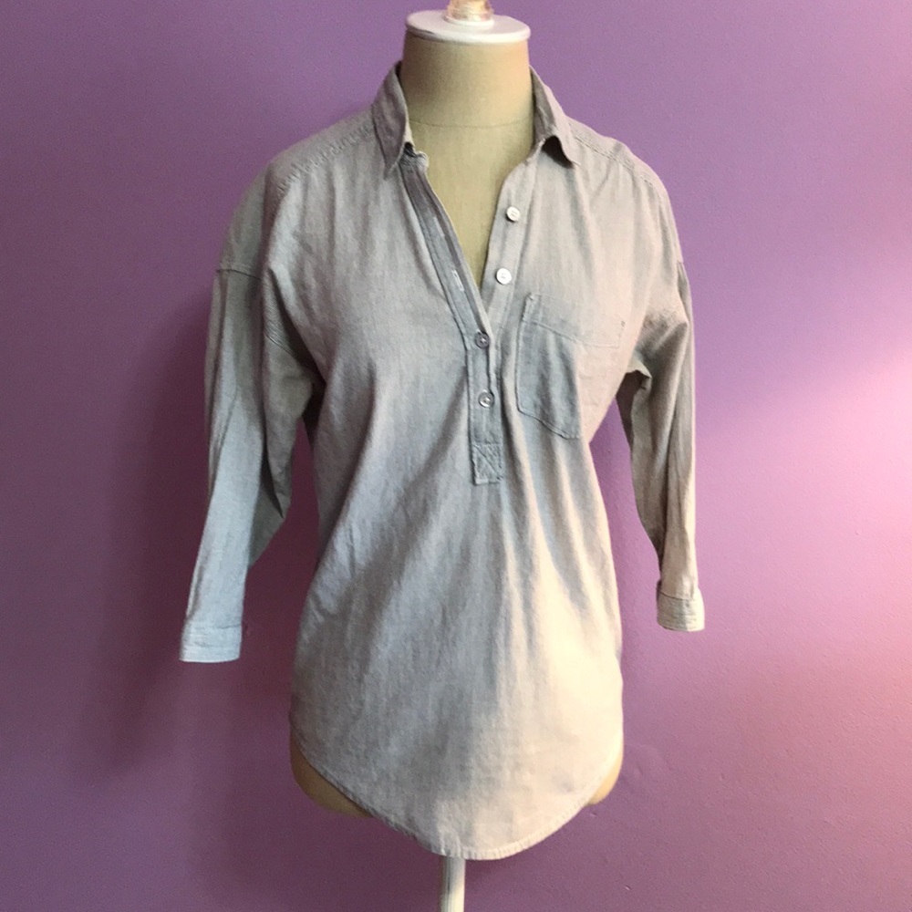 Aerie 3/4 length sleeve blouse